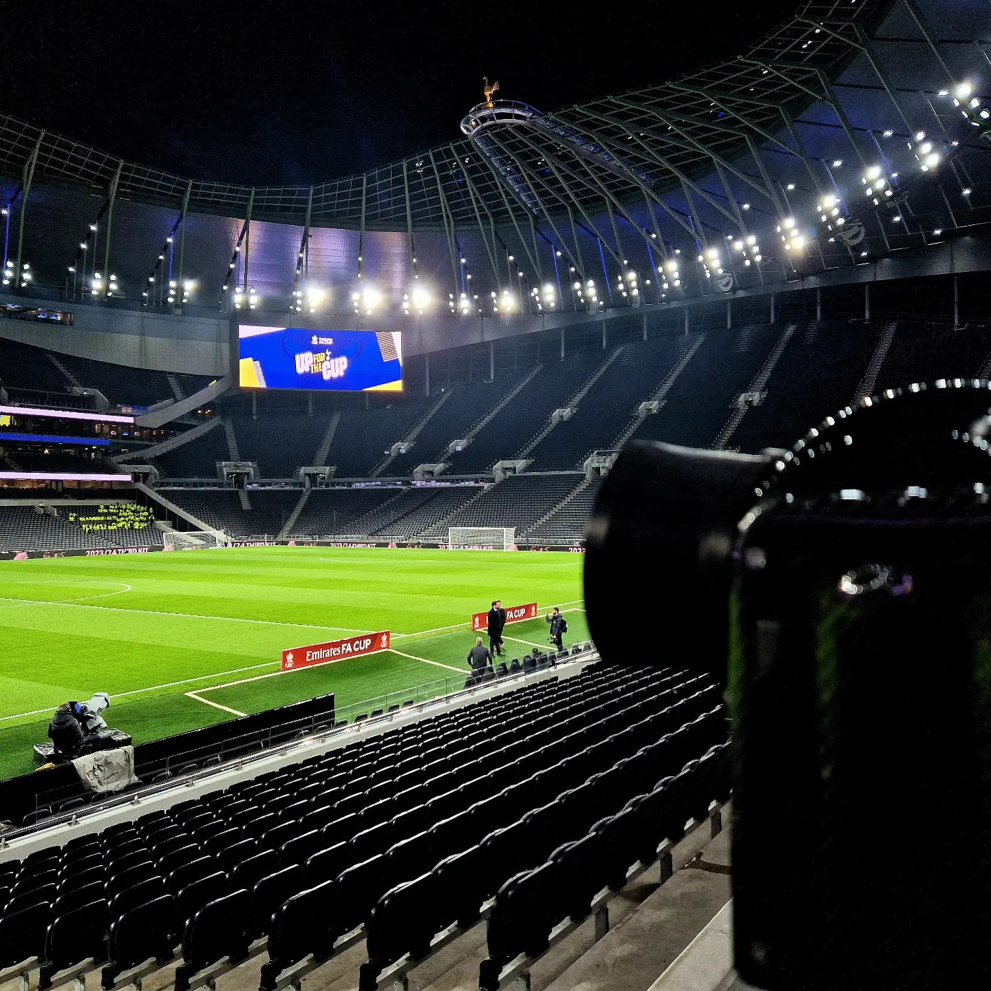 First Spurs match of the new year, and they're through to the next round. Spurs 1-0 Burnley.
#PTZCamera #spurs #football
